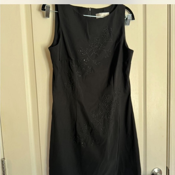 SEQUIN BLACK DRESS - Picture 3 of 5